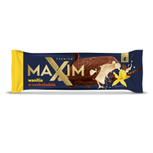 Lody Maxim wanilia w czekoladzie