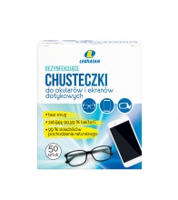 Chusteczki do okularów i ekranów dotykowych