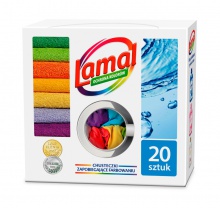 Chusteczki zapobiegające farbowaniu Lamal