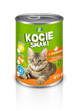 Karma dla kotów z drobiem Kocie Smaki