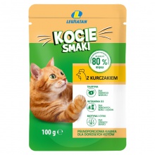 Karma dla kotów z&nbsp;kurczakiem Kocie Smaki 