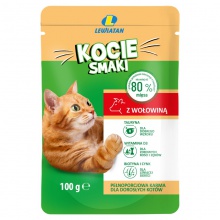 Karma dla kotów z&nbsp;wołowiną Kocie Smaki