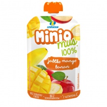 Mus owocowy Minio jabłko-mango-banan 
