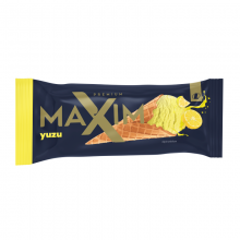 Lody w rożku Maxim Premium yuzu