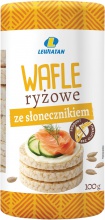 Wafle ryżowe ze słonecznikiem