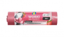 Worki na śmieci o zapachu truskawki 35 l