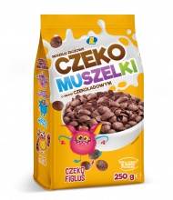 Płatki Czeko muszelki
