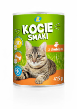 Karma dla kotów z drobiem Kocie smaki